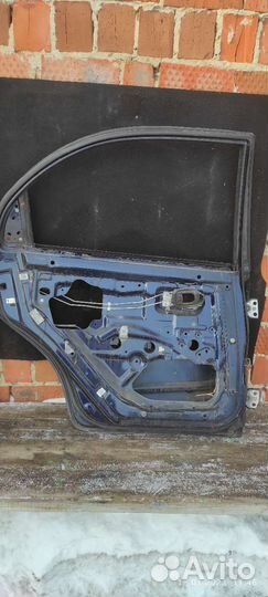 Дверь задняя левая kia spectra