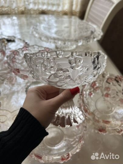 Хрустальная ваза