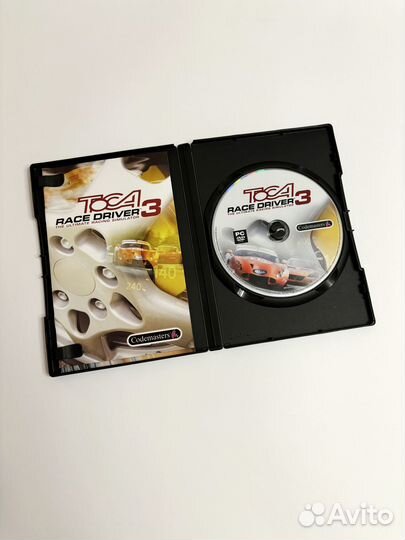 ToCA Race Driver 3 зарубежная лицензия DVD-бокс bo