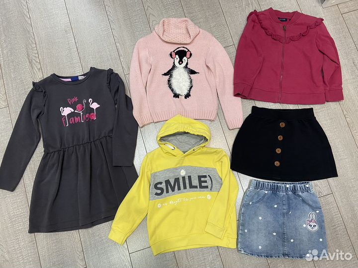 Вещи для девочки 110-116