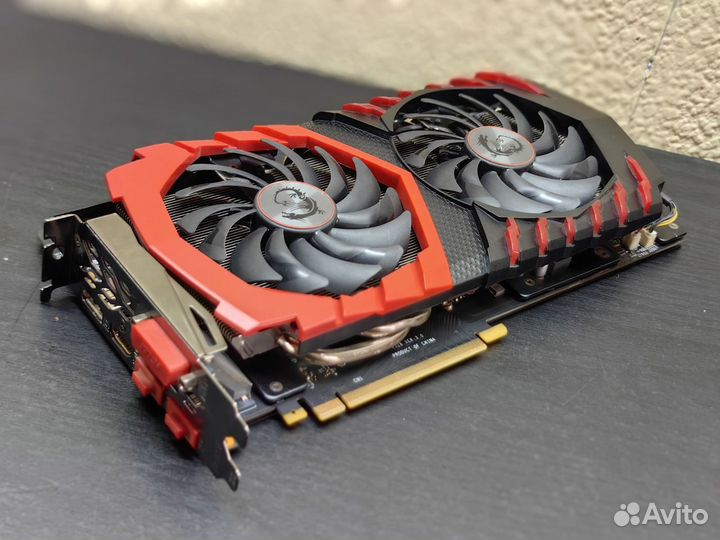 Видеокарта MSI GTX 1060 6Гб gaming X