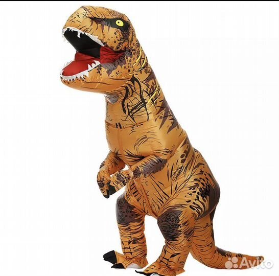 Костюм динозавра надувной новый