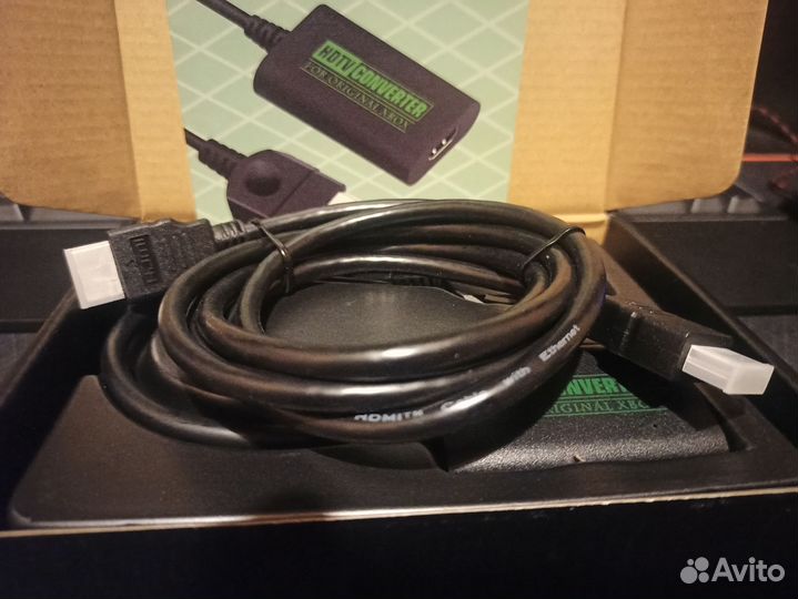Xbox original hdmi адаптер