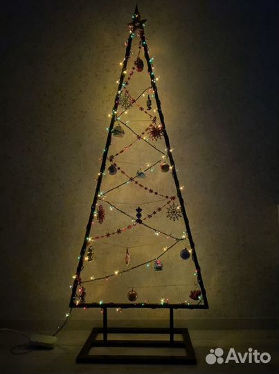 Елка металлическая лофт