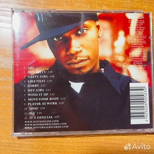 Nitty, rap, hip-hop CD