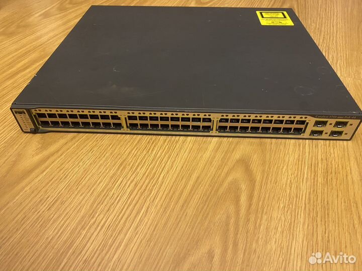 Cisco c3750-48ps-s POE