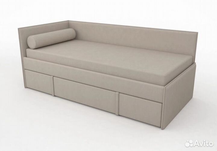 Детская мягкая кровать