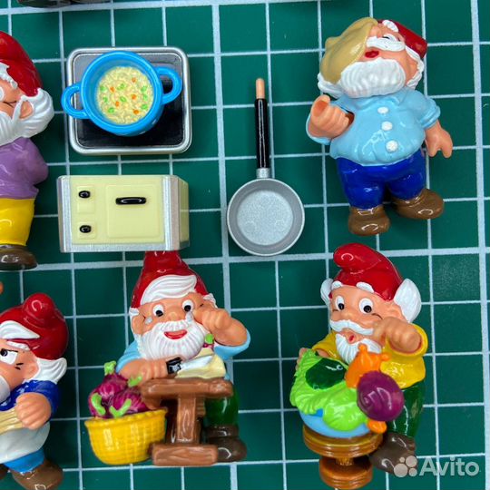 Киндер серия Гномы на кухне (кухонные)