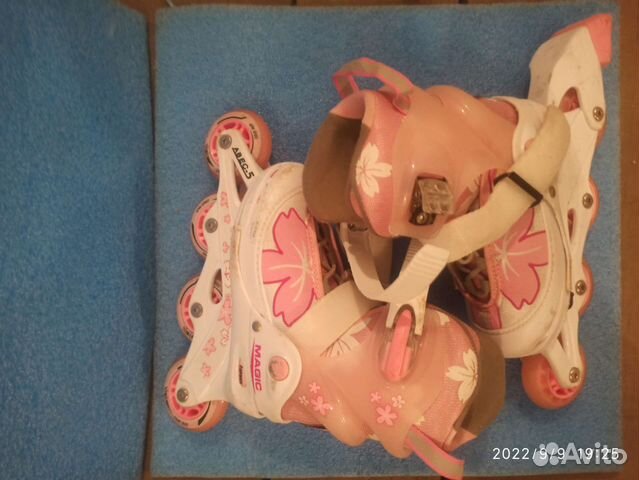 Роликовые коньки детские раздвижные