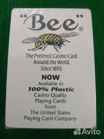 Коллекционные игральные карты Bee «Pocket Kings»