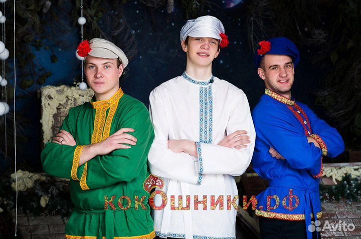 Косоворотки мужские