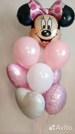 Воздушные шары с Микки и Минни