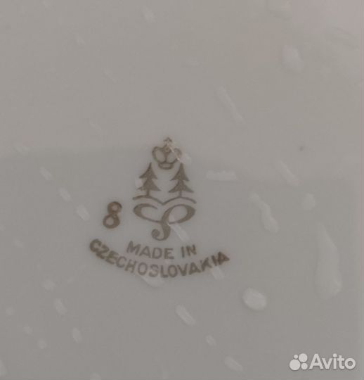 Сервиз обеденный фарфоровый на 6 персон 24 предмет