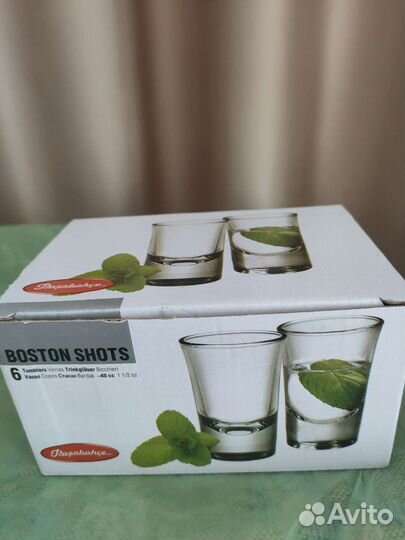 Стаканы стопки 40мл Pasаbahce цена за 6 штук