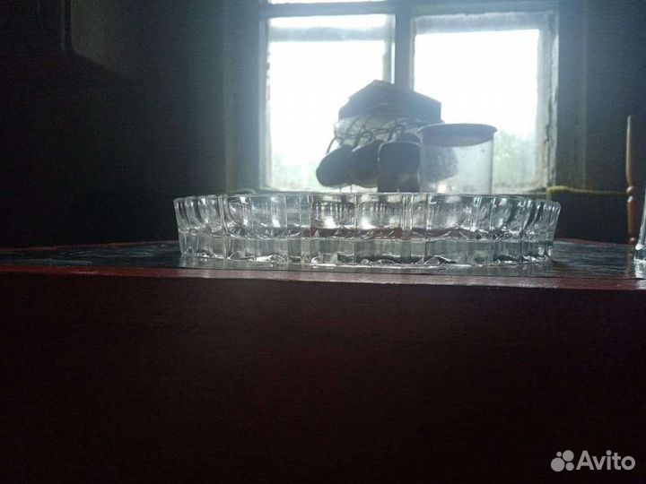 Хрустальная посуда бу