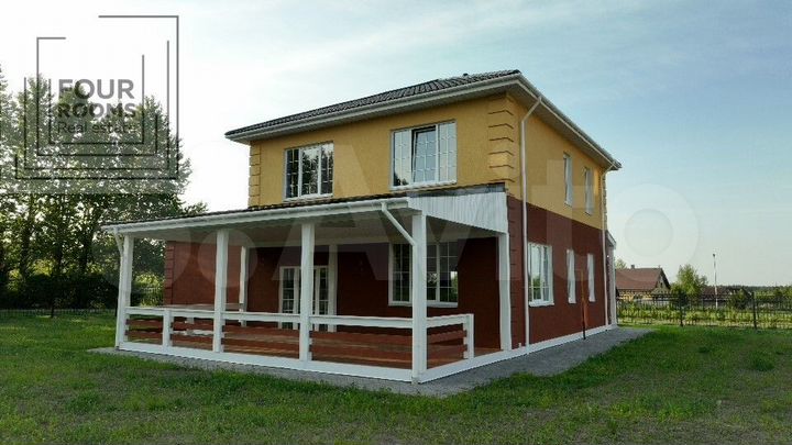 Коттедж 262,3 м² на участке 12 сот.