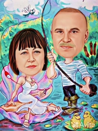 Шаржи на заказ по фото