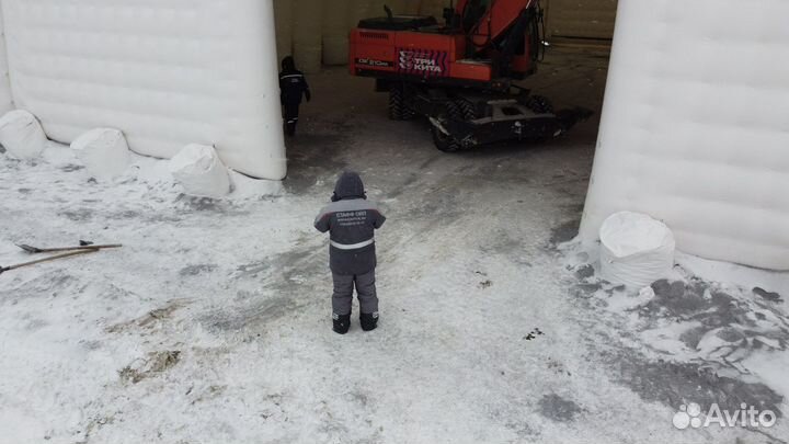 Надувной ангар от производителя