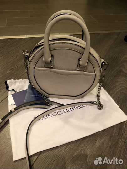 Сумка круглая серая Rebecca Minkoff новая