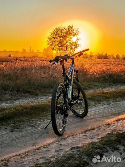 Велосипед горный stels tornado 2-х подвес