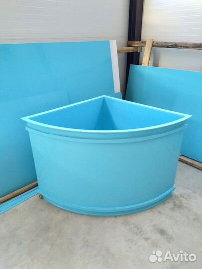 Купель угловая 1.5м