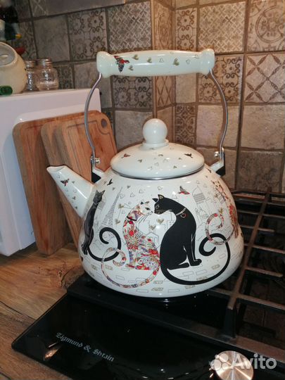 Чайник эмалированный
