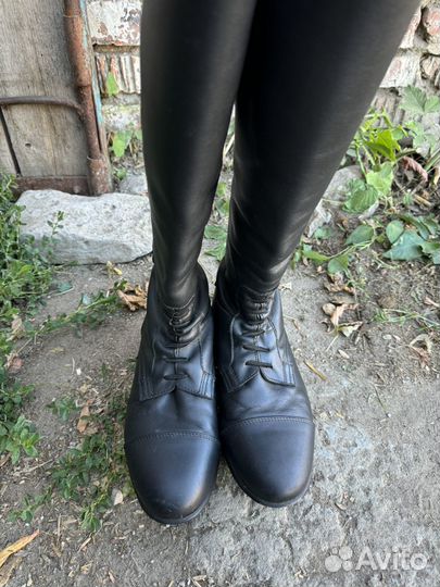 Сапоги для верховой езды (натуральная кожа)