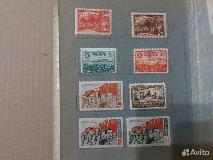 Почтовые марки ссср.чбн