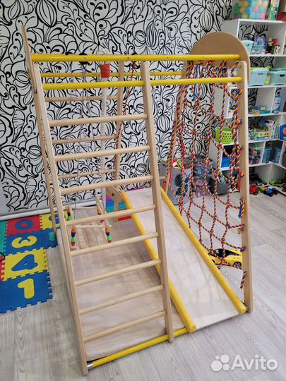 Детский спортивный комплекс напольный