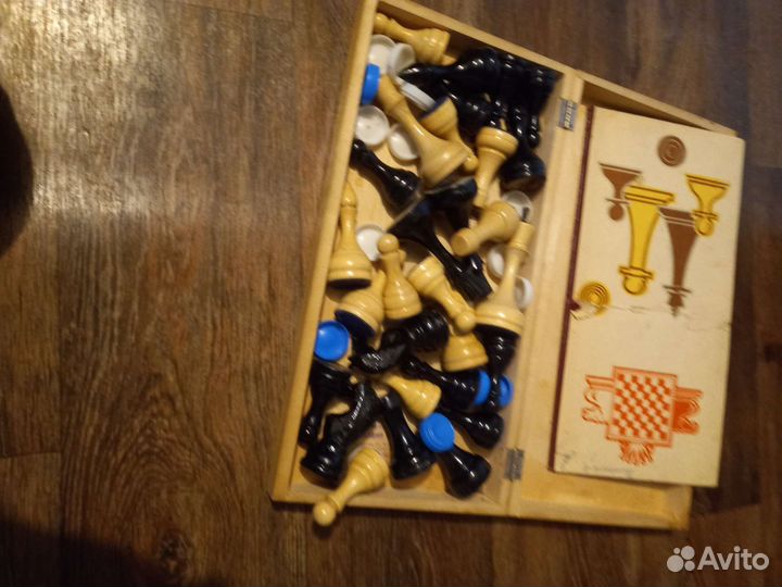Шахматы деревянные большие СССР