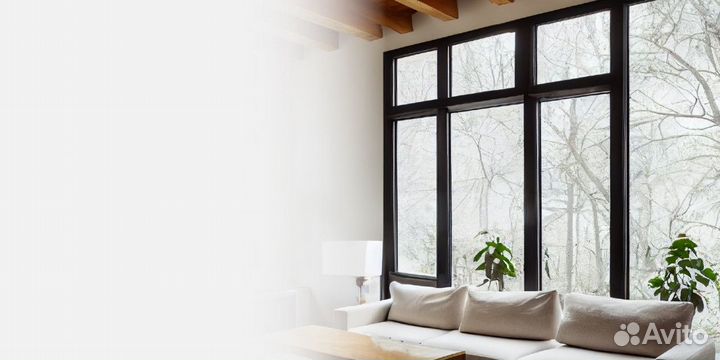 Окна алюминиевые