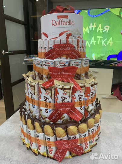 Торт из киндеров