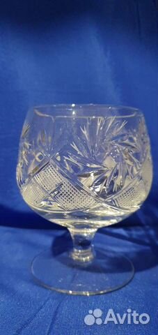 Бренди, коньячки хрустальные