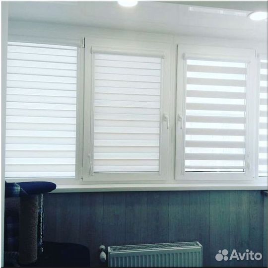 Шторы Зебра Рулонные