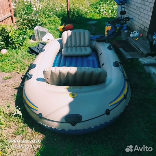 Надувная лодка пвх бу