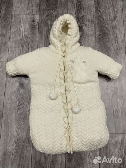 Зимний конверт для новорожденных