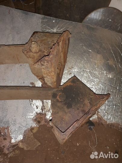 Задняя балка с рессорами на fiat ducato