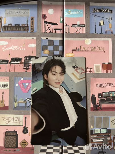 Предзаказная карта Уджи seventeen