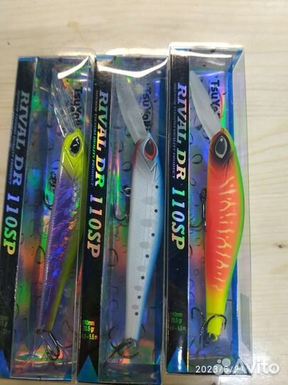 Воблер Tsuyoki Rival Dr110SP 1,5-2,8mm