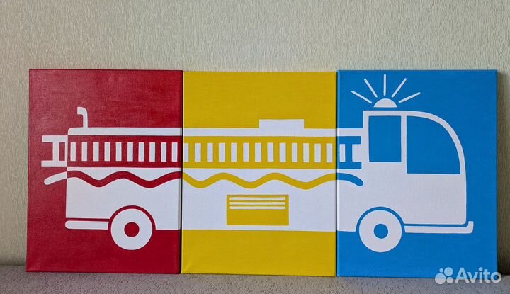 Комплект картин в детскую