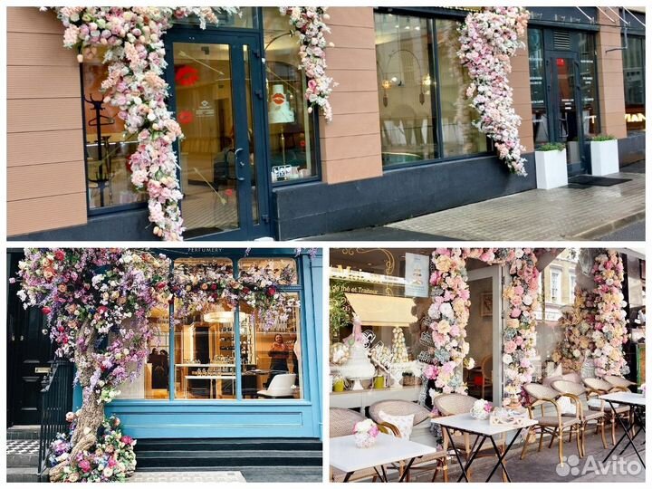 Оформление витрин и входных групп