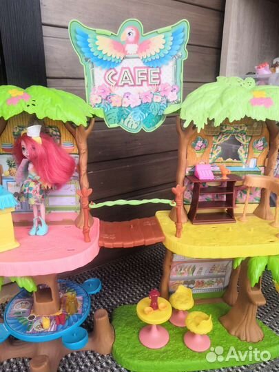 Enchantimals Джунгли кафе/Домик попугая