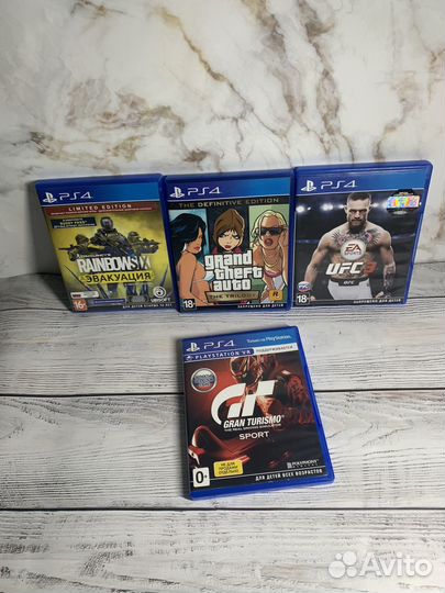 Игры для приставок ps4 ufc, gta