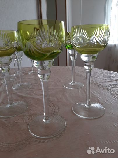 Хрустальные фужеры для шампанского