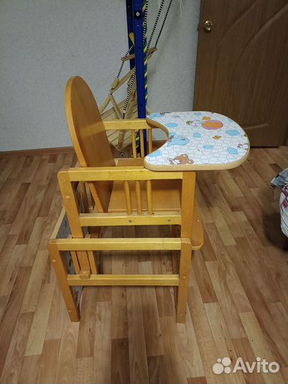 Детский стульчик для кормления трансформер