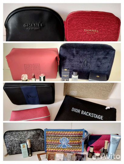 Косметички наборы Chanel Givenchy Valmont Dior YSL