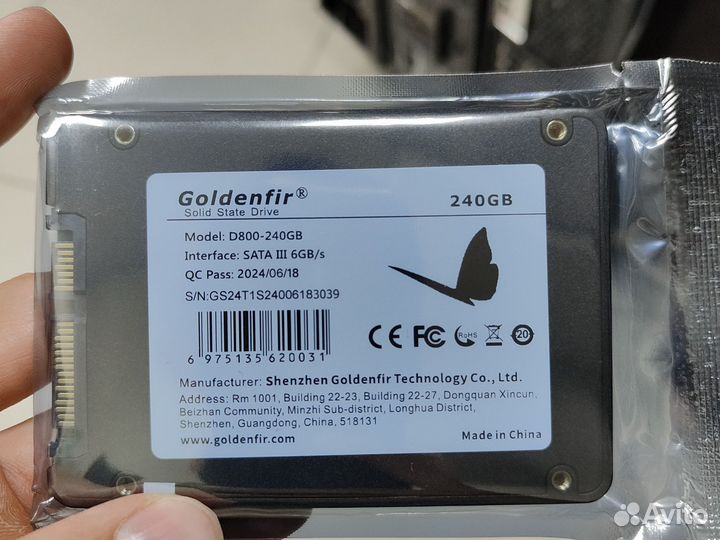 SSD 240 Gb новый