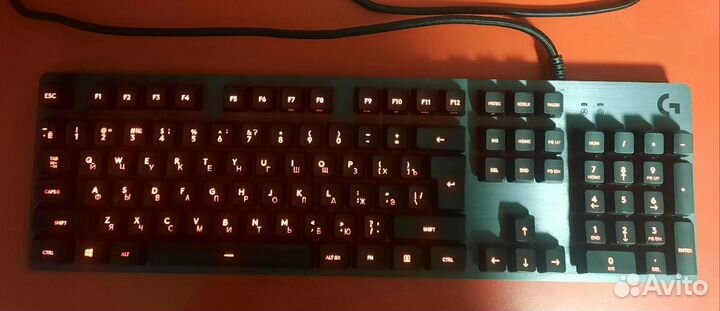 Механическая клавиатура Logitech g413 carbon