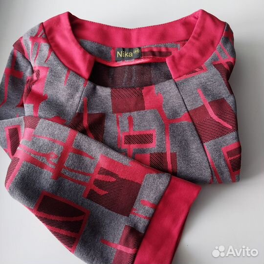 Платье трикотажное женское