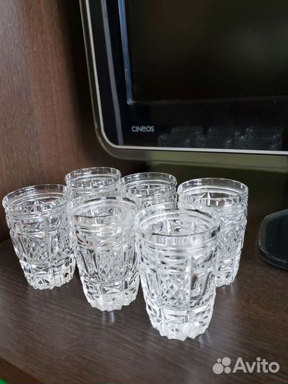 Стопки хрустальные СССР